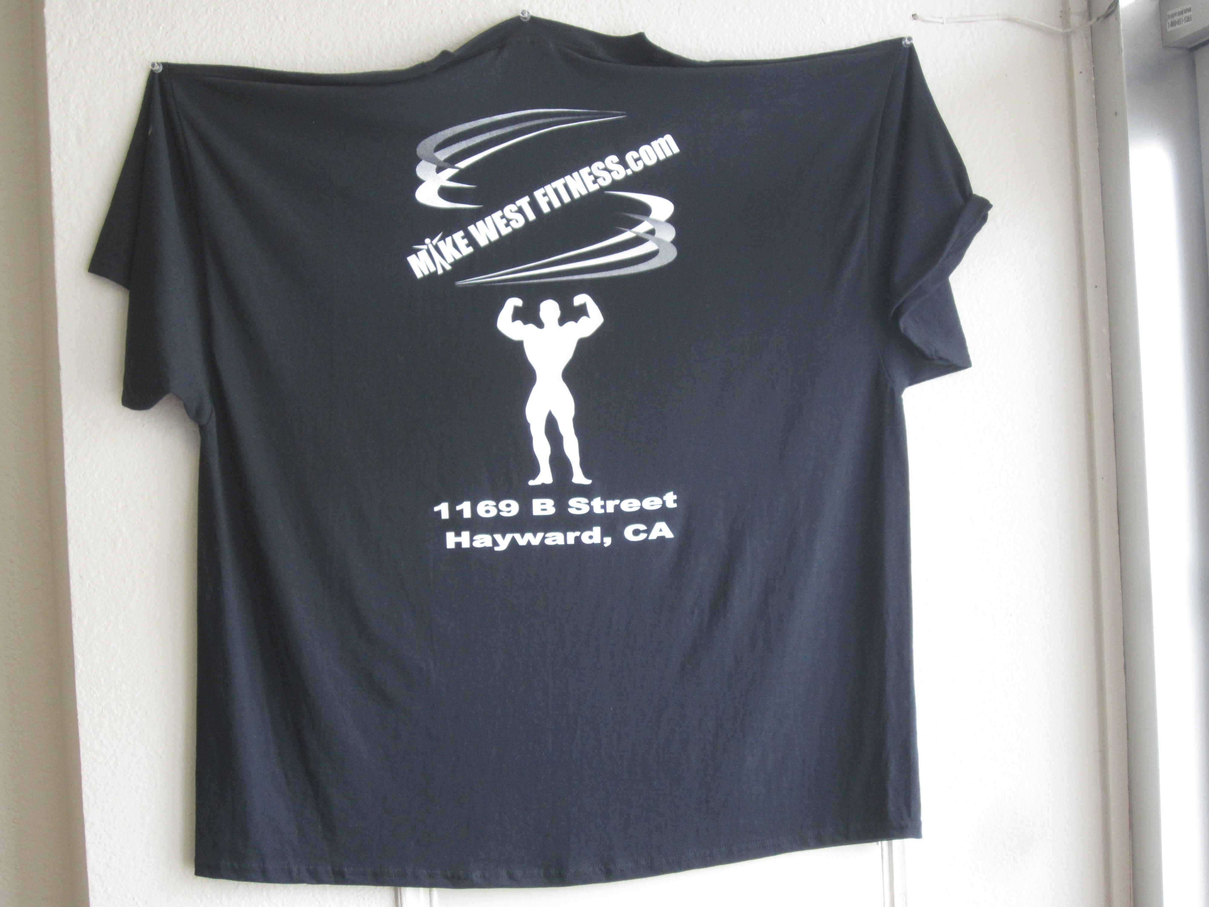 Men Black t-shirt (Logo on back of shirt)