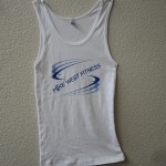 Women tank (not ribbed a little shorter length wise) (logo on front)