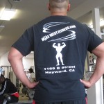 Men's Black t-shirt (Logo on back of shirt)